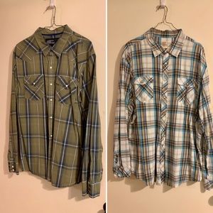 2-Pack! American Eagle & Mossimo shirts bundle!